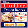 22 Easy 4th of July Dessert Recipes eCookbook