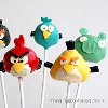 Angry Birds Cake Pops