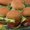 Bacon Wrapped Cheeseburger Sliders