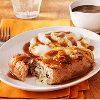 Blue Cheese Stuffed Steak with Gravy