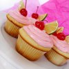 Cherry Limeade Cupcakes