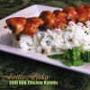 Chili BBQ Chicken Kabobs