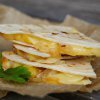 GlutenFree Squash  Caramelized Onion Quesadilla