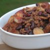 No Fuss Layered Cowboy Casserole