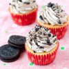 Oreo Stuffed Cupcakes