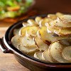 Sliced Garlic Potatoes