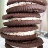 Almond Cheesecake with Oreo Crust