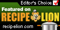 RecipeLion Featured Banner, Editor's Choice