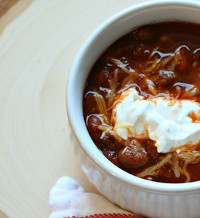 Two-Bean Slow Cooker Chili 