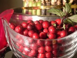 Cranberry Sauce with Raspberry Vinegar