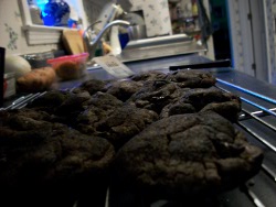 Double Chocolate Coal Cookies