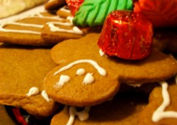 Gingerbread Cut Out Cookies for Christmas