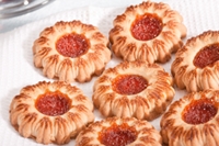 Thumb Print Jelly Cookies