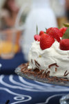 Strawberry Cream Cake