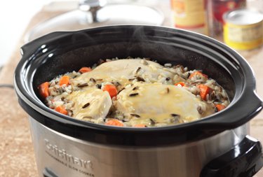 Slow Cooked Creamy Chicken