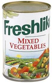 Freshlike Vegetables Giveaway