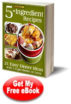 5-Ingredient Recipes Free eCookbook