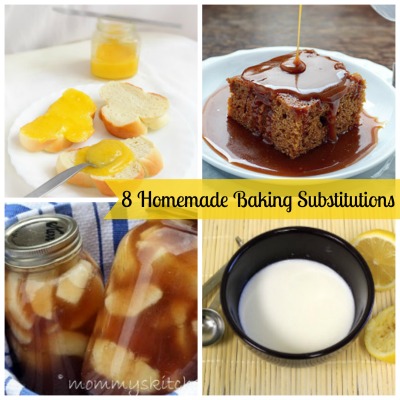 8 Homemade Baking Substitutions