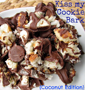 Coconut Cookie Bark