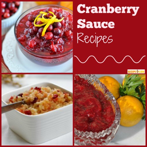 Cranberry Sauce Recipes