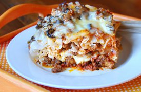 Loaded Cheesy Meaty Casserole