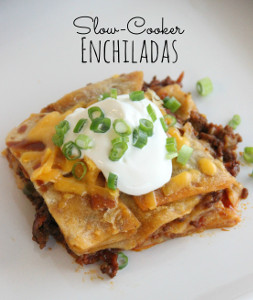 Slow Cooker Enchiladas