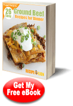 Frugal Recipes: 26 Easy Ground Beef Recipes for Dinner eCookbook