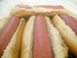 What to do on Hot Summer Days: Eat Hot Dogs!