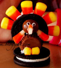 Candy and Cookie Turkeys